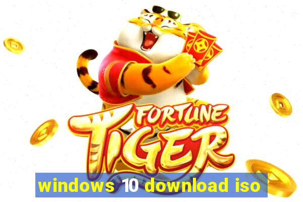 windows 10 download iso